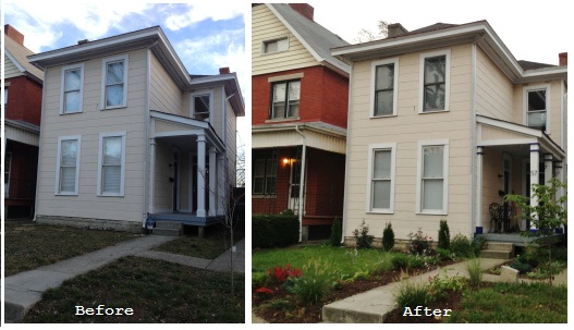 Front Yard Before & After