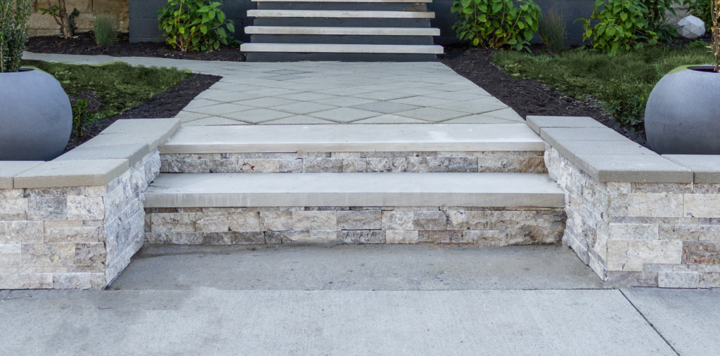 DIY How To Install Pavers Over Old Concrete Beginning in the Middle